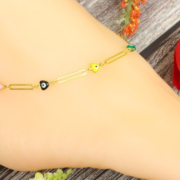 "Elegant Handmade Anklet – Delicate Jewelry for Women, MAR091484 - Picture 5 of 10